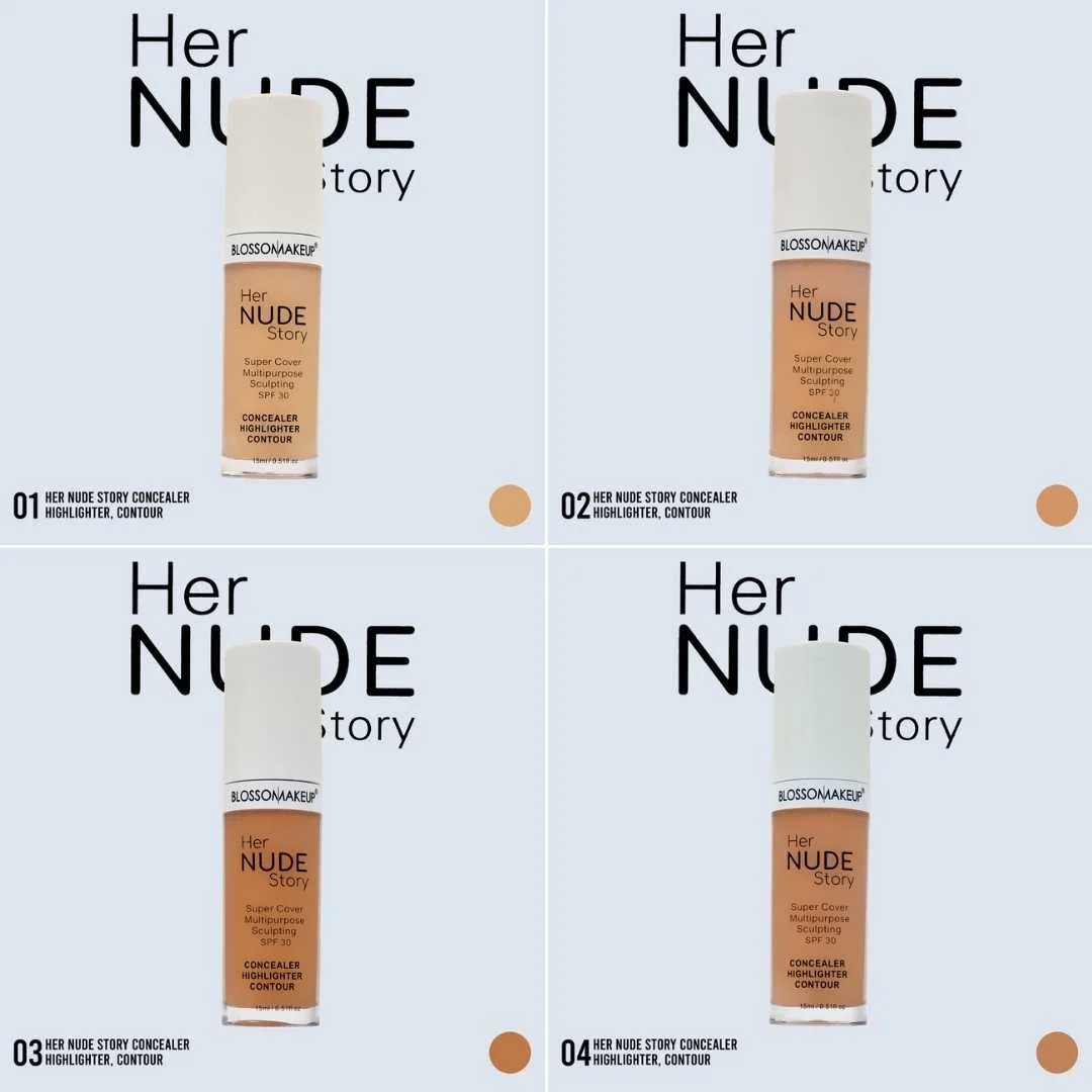 Blossom Makeup Her Nude Story Concealer - Image 3