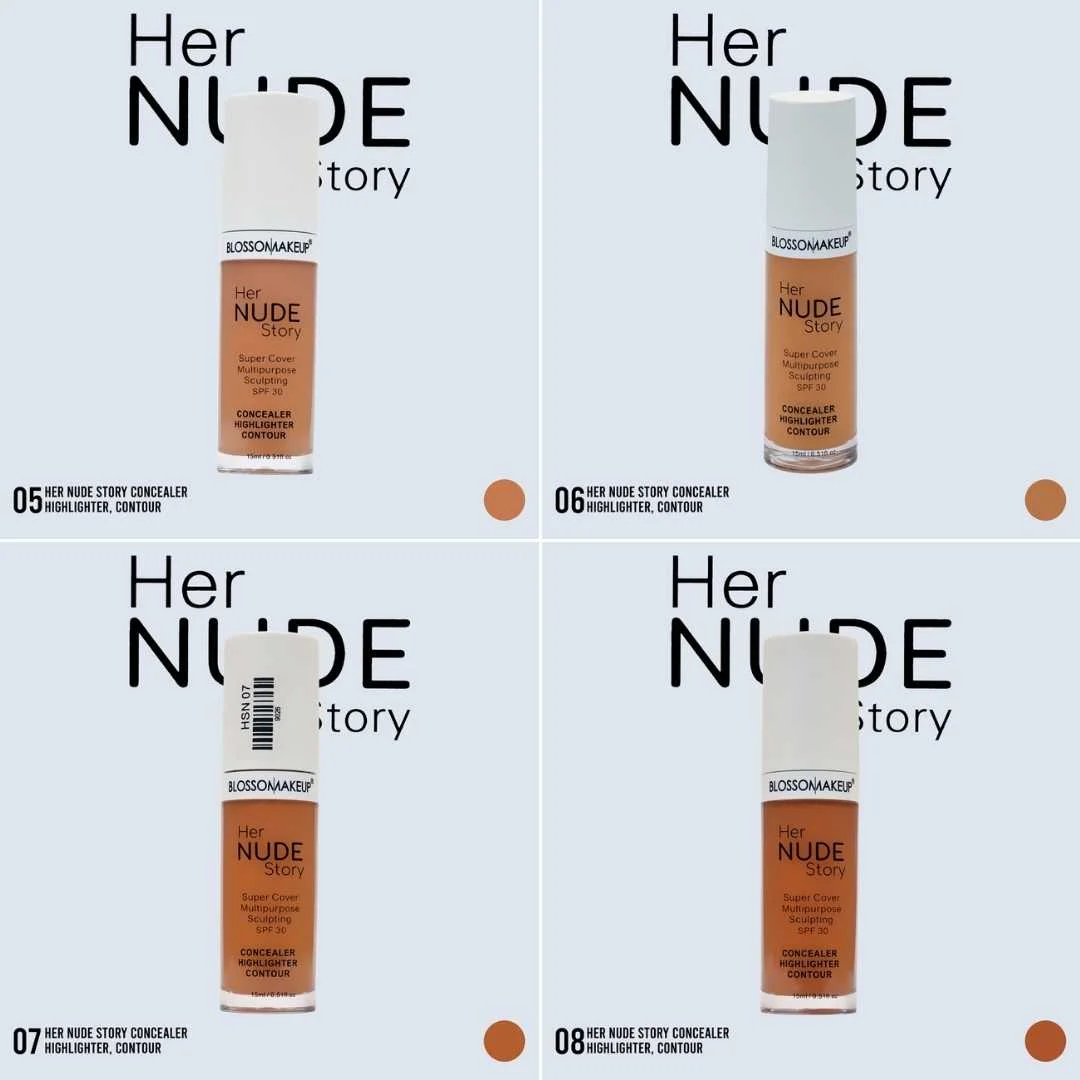 Blossom Makeup Her Nude Story Concealer - Image 4