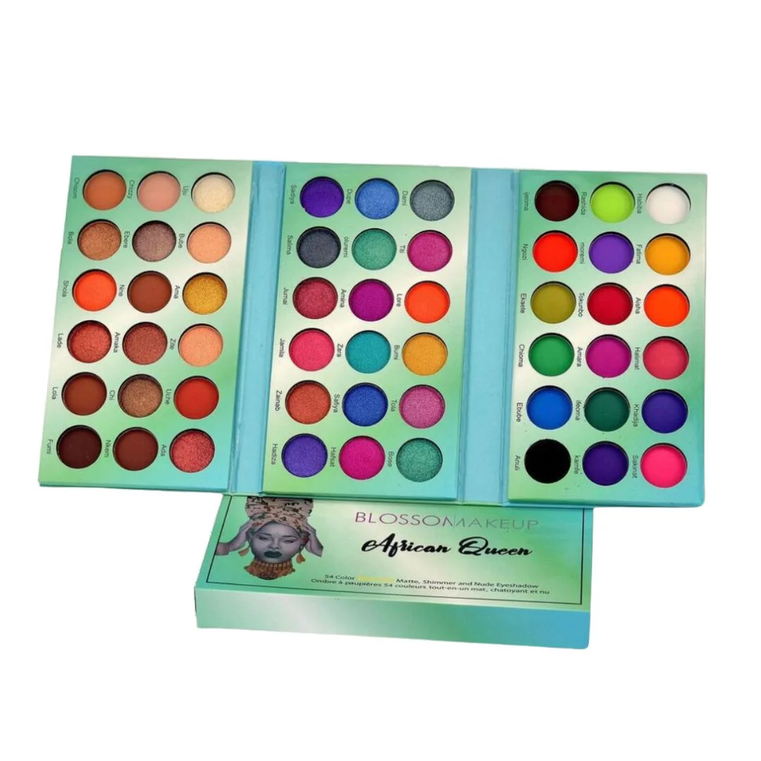 Blossom Makeup African Queen Eyeshadow Palette - Image 1