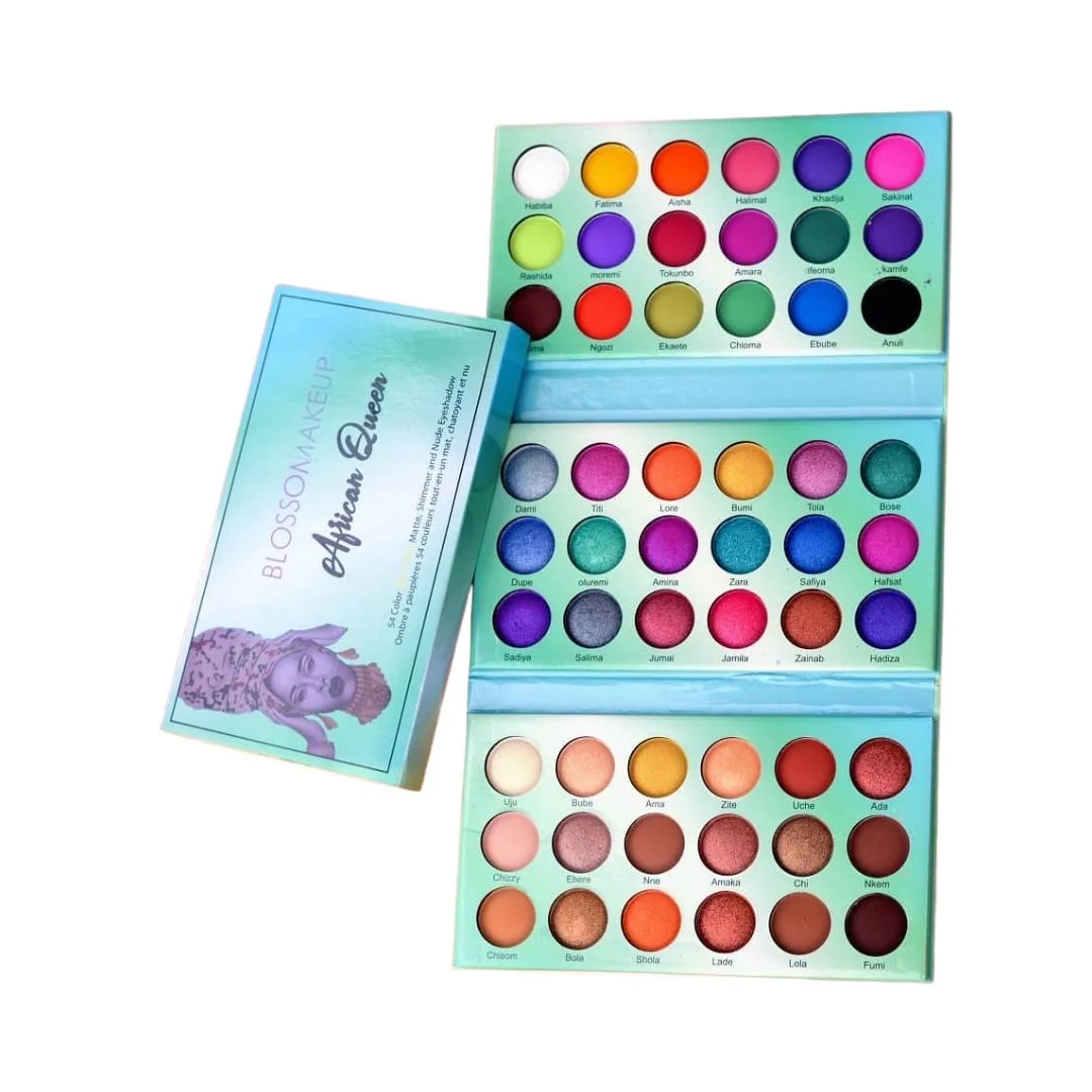Blossom Makeup African Queen Eyeshadow Palette - Image 2