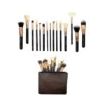 ZV 15-Piece Rose Gold Brush Set