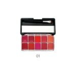 Angel Rose PRO Makeup 10-Colour Lipstick Palette - Image 3