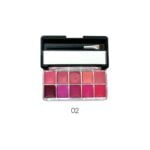Angel Rose PRO Makeup 10-Colour Lipstick Palette - Image 4