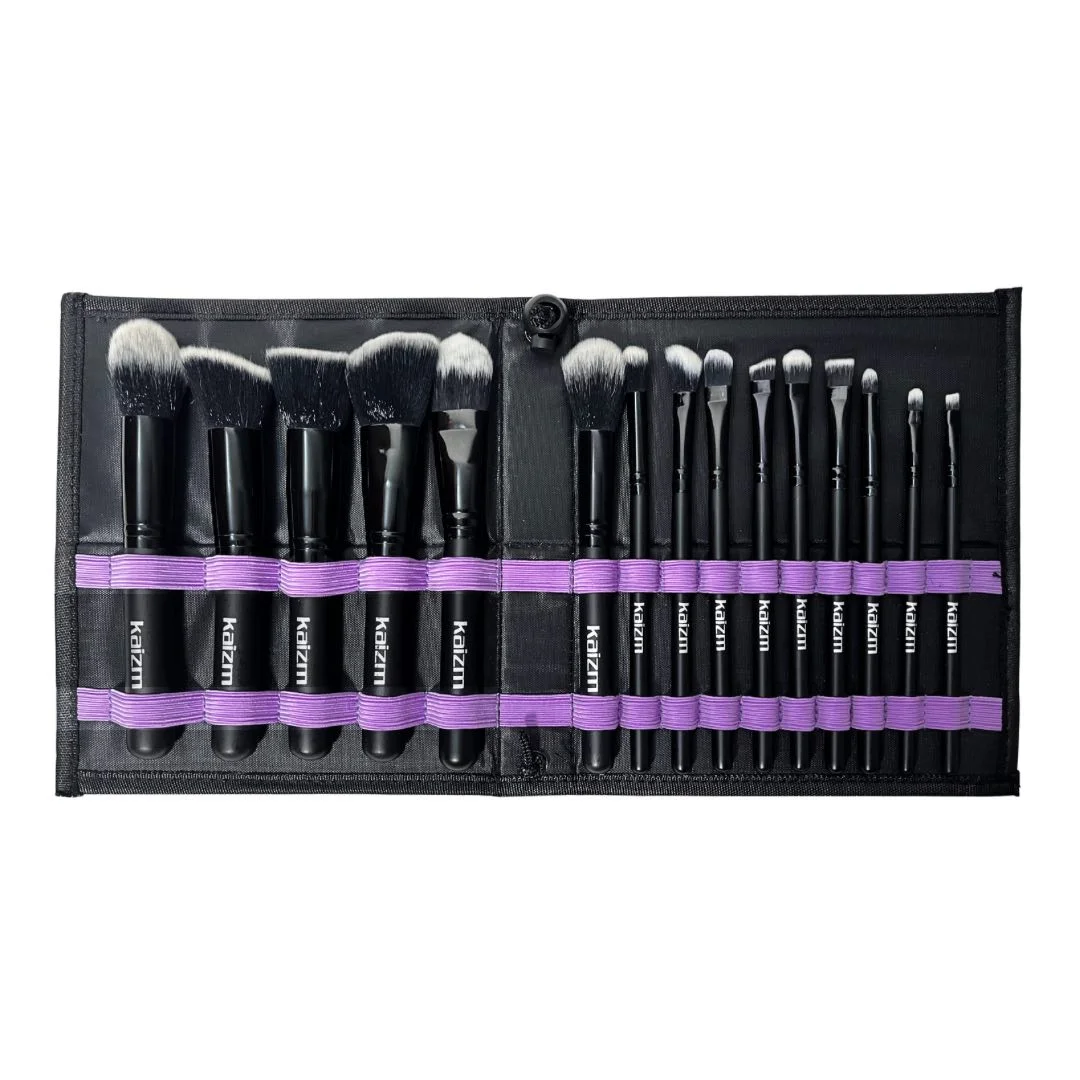 Kaizm 15-Piece Professional Brush Set - Image 1