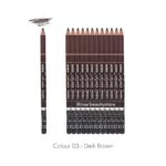 Davis WOOD Eye Brow Lip Pencil - Pack of 12 - Image 2