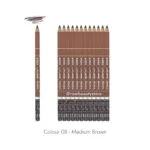 Davis WOOD Eye Brow Lip Pencil - Pack of 12 - Image 3