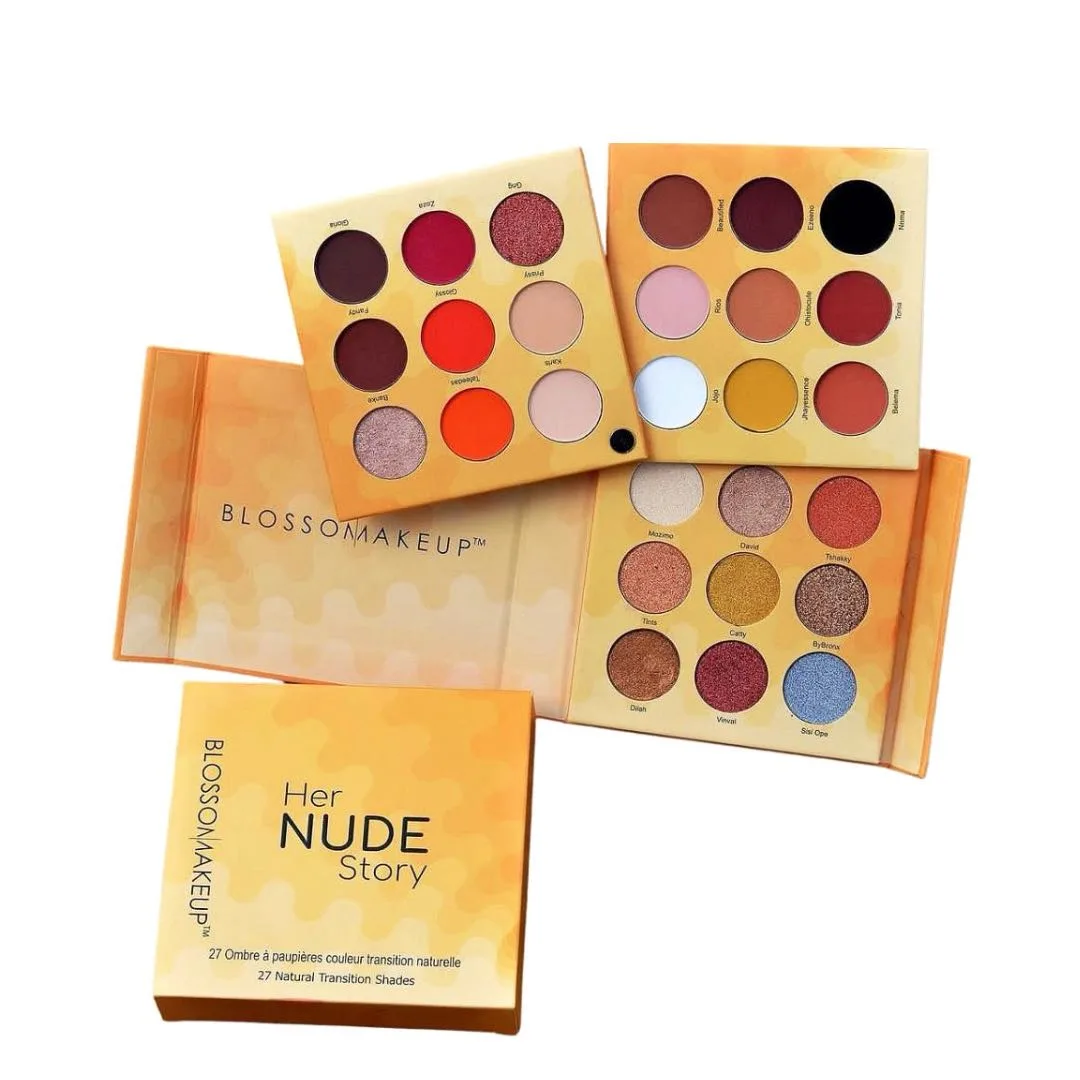 Blossom Makeup Her Nude Story Eyeshadow Palette - Image 2