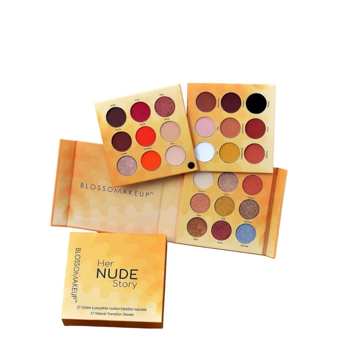 Blossom Makeup Her Nude Story Eyeshadow Palette - Image 1