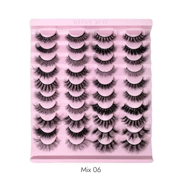 Voan Beauties 20-in-1 Faux Mink Lash Set - Mix 06
