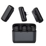 J13 Double Wireless Microphone + Case - Image 2