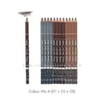 Davis WOOD Eye Brow Lip Pencil - Pack of 12 - Image 5