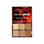 Blossom Makeup Ablazed 6-in-1 Baked Highlighter Palette
