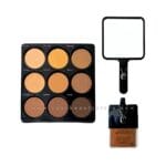 Vee Beauty 9-in-1 Powder Palette + Foundation + Mirror - 8TH ANNIVERSARY BOX