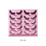 Voan Beauties 10-in-1 Fluffy Mink Lash Set - Mix 04