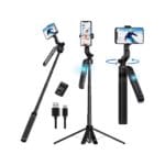 C12 AI Tracking Selfie Stick Tripod