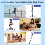 C12 AI Tracking Selfie Stick Tripod - Image 7