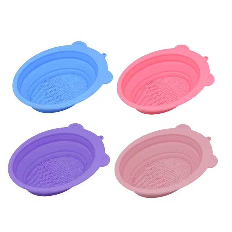 Makeup Brush Cleaning Foldable Pad 1 Makeup Brush Foldable Cleaning Pad - 1 Piece - Image 3