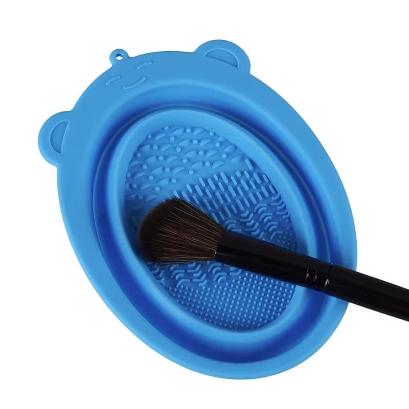 Makeup Brush Cleaning Foldable Pad 2 Makeup Brush Foldable Cleaning Pad - 1 Piece - Image 4