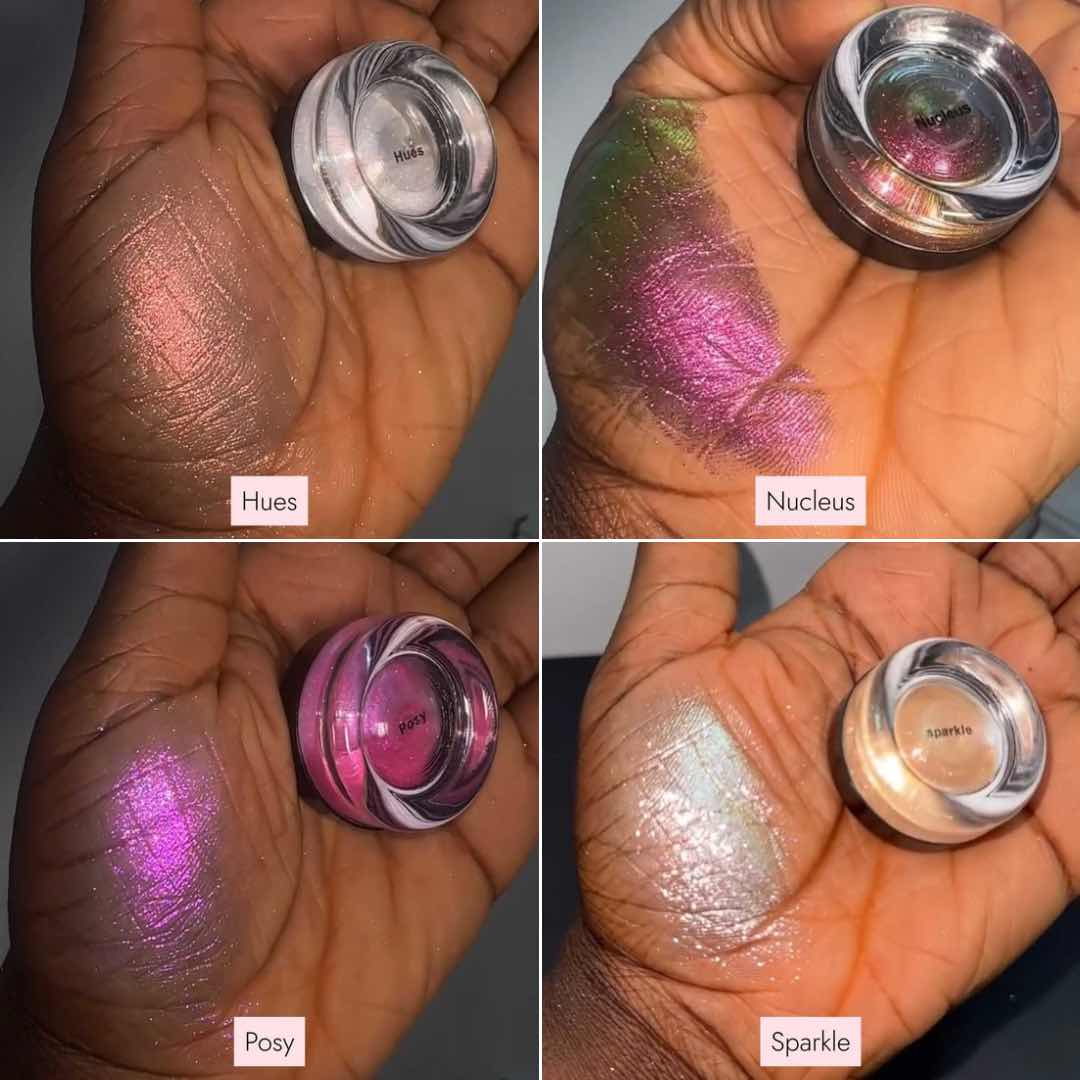 Yglam Beauty Twinkle Loose Pigment - Hues Nucleus Posy Sparkle Yglam Beauty Twinkle Pigment - Image 5