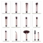 Animor 12-Piece Essential Eye Brush Set - Image 3