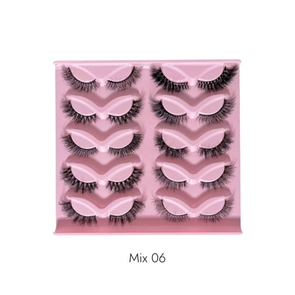 Voan Beauties 10-in-1 Fluffy Mink Lash Set - Mix 06