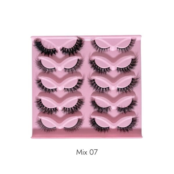 Voan Beauties 10-in-1 Fluffy Mink Lash Set - Mix 07