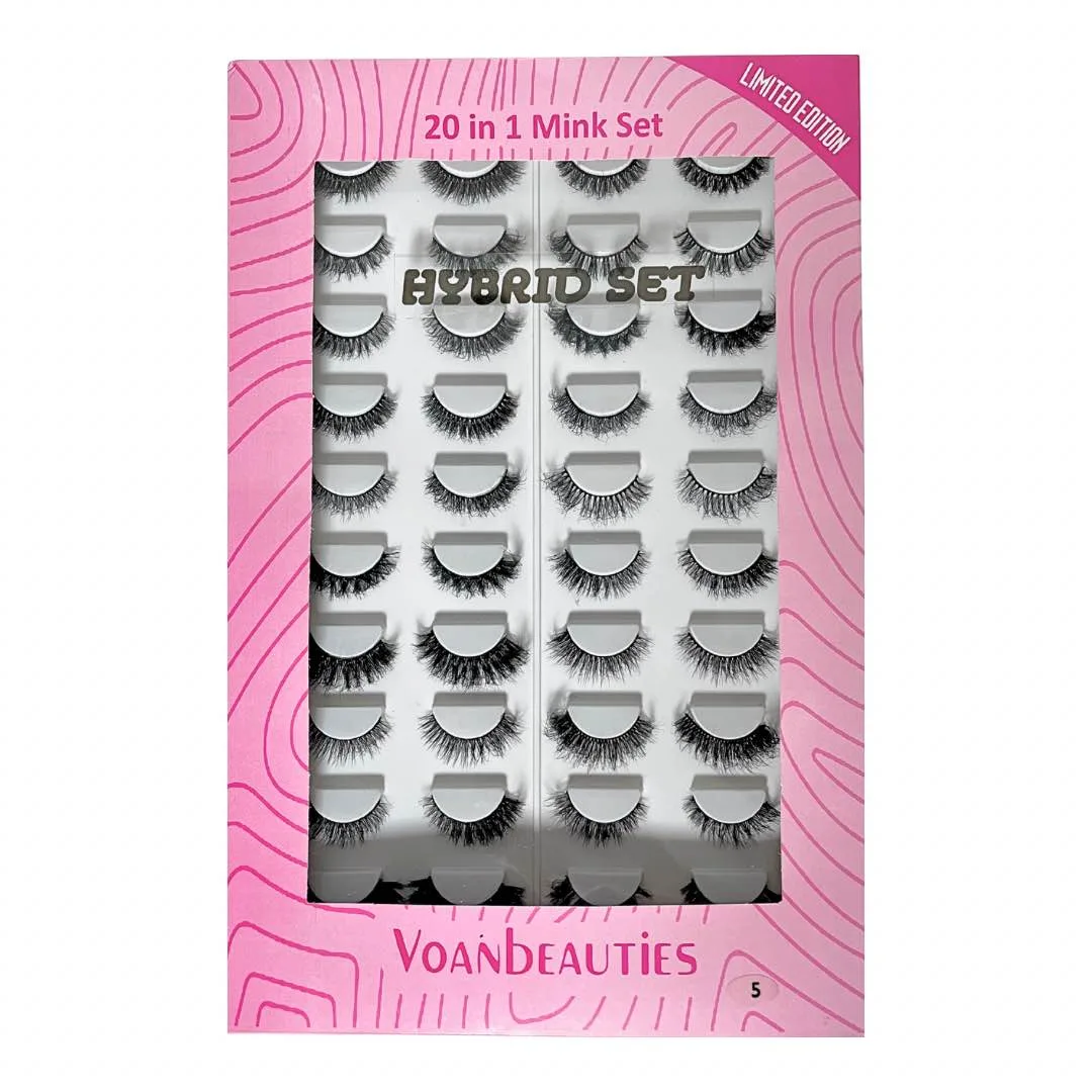 Voan Beauties HYBRID 20-in-1 Mink Lash Set - 05 - Image 3