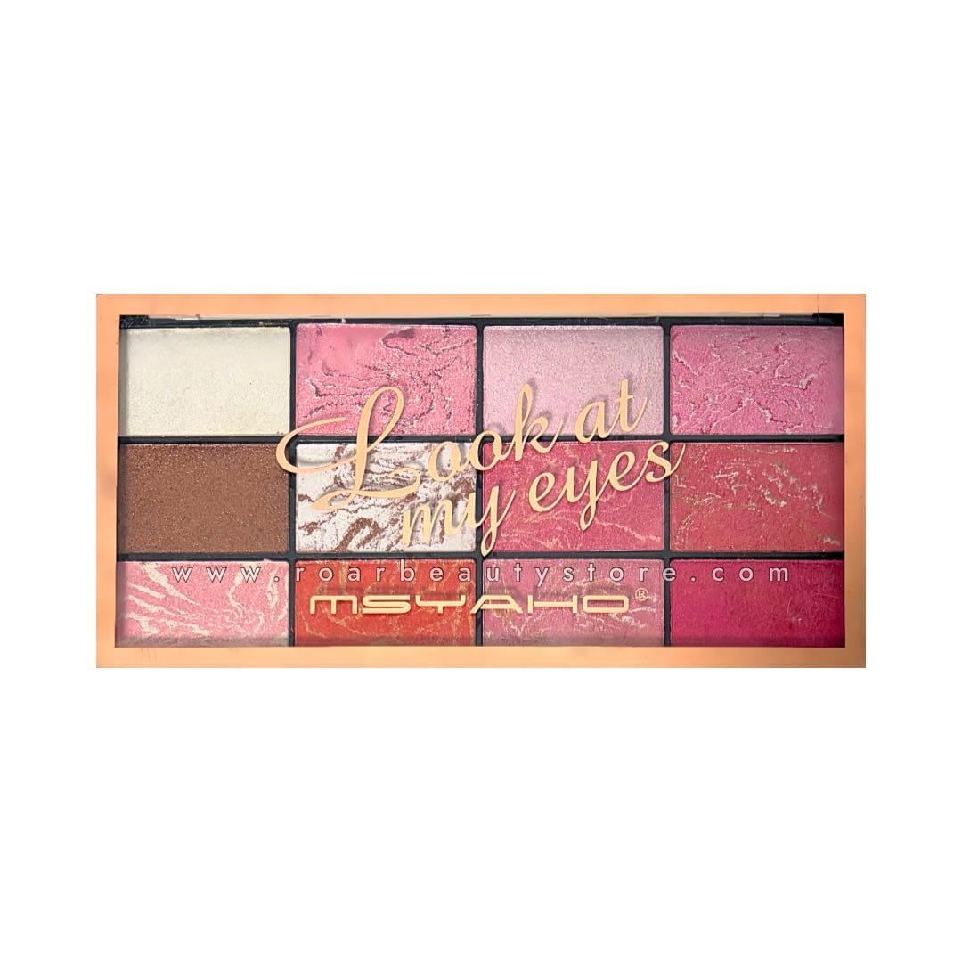Msyaho Look at my Eyes - Eyeshadow Blush & Highlighter Palette Msyaho Look at my Eyes - Eyeshadow Blush & Highlighter Palette - Image 1